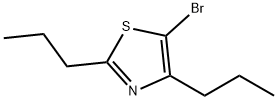 5-Bromo-2,4-[di(n-propyl)]thiazole 结构式