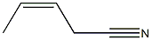 3-Pentenenitrile,(3Z)- 结构式