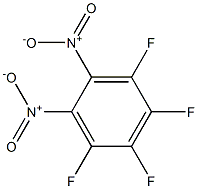 1,2,3,4-四氟-5,6-二硝基苯 结构式