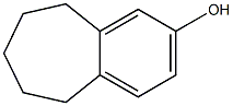6,7,8,9-四氢-5H-苯并[7]轮烯-2-醇 结构式