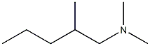 1-Pentanamine, N,N,2-trimethyl- 结构式