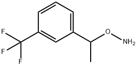 O-[1-(3-trifluoromethylphenyl)ethyl]hydroxylamine 结构式