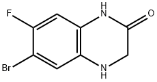 6-溴-7-氟-3,4-二氢喹啉-2(1H)-酮 结构式