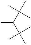 2,2,3,4,4-Pentamethylpentane. 结构式