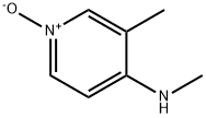 3-methyl-4-(methylamino)pyridin-1-ium-1-olate 结构式