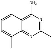 2,8-dimethylquinazolin-4-amine 结构式