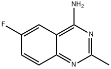 6-fluoro-2-methylquinazolin-4-amine 结构式