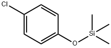 (4-chlorophenoxy)trimethylsilane 结构式