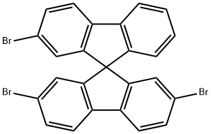 2,2',7'-三溴-9,9'-螺二芴 结构式