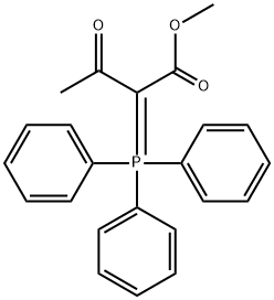 Butanoic acid, 3-oxo-2-(triphenylphosphoranylidene)-, methyl ester 结构式