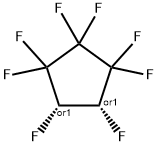 cis-1H,2H-Octafluorocyclopentane 结构式