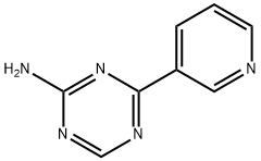 4-(3-Pyridyl)-1,3,5-triazin-2-amine 结构式