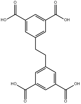 1,2-二(5-异酞酸基)乙烷 结构式