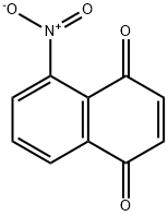 5-nitro-1,4-Naphthalenedione 结构式
