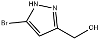 5-溴-1H-吡唑-3-羧酸 结构式