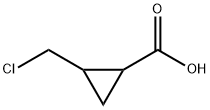 2-(氯甲基)环丙烷甲酸 结构式