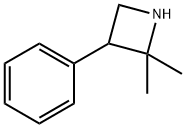 2,2-dimethyl-3-phenylazetidine 结构式
