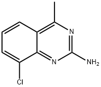 8-chloro-4-methylquinazolin-2-amine 结构式