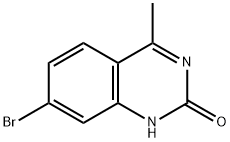 7-bromo-4-methyl-1,2-dihydroquinazolin-2-one 结构式