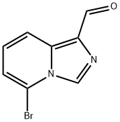 5-bromoimidazo[1,5-a]pyridine-1-carbaldehyde 结构式