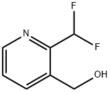 (2-(Difluoromethyl)pyridin-3-yl)methanol 结构式