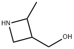 3-Azetidinemethanol, 2-methyl- 结构式