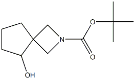 5-羟基-2-氮杂螺[3.4]辛烷-2-羧酸叔丁酯 结构式