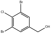 (3,5-Dibromo-4-chloro-phenyl)-methanol 结构式