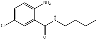 2-amino-N-butyl-5-chlorobenzamide 结构式