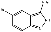 5-溴-2H-吲唑-3-胺 结构式