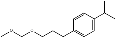 1-ISOPROPYL-4-(3-(METHOXYMETHOXY)PROPYL)BENZENE 结构式