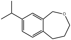 1,3,4,5-TETRAHYDRO-8-ISOPROPYLBENZO[C]OXEPINE 结构式