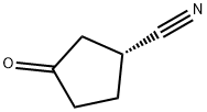 (R)-3-oxocyclopentane-1-carbonitrile 结构式