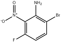 6-溴-3-氟-2-硝基苯胺 结构式