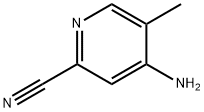 4-氨基-5-甲基吡啶腈 结构式