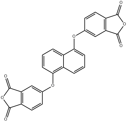 5,5'-[1,5-naphthalenediylbis(oxy)]bis-1,3-Isobenzofurandione 结构式