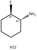 (1R,2R)-2-fluorocyclohexan-1-amine hydrochloride 结构式
