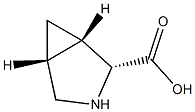(1S,2R,5R)-3-Azabicyclo[3.1.0]hexane-2-carboxylic acid 结构式