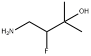 4-氨基-3-氟-2-甲基-2-丁醇 结构式