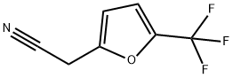 [5-(Trifluoromethyl)-2-furyl]acetonitrile 结构式