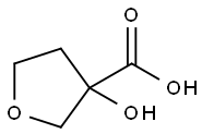 四氢-3-羟基-3-呋喃甲酸 结构式