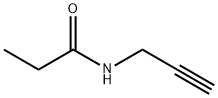 N-(丙-2-炔-1-基)丙酰胺 结构式