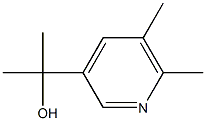 2-(5,6-二甲基-3-吡啶基)-2-丙醇 结构式