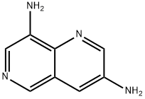 1,6-NAPHTHYRIDINE-3,8-DIAMINE 结构式