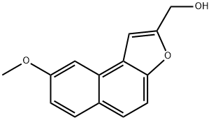 Naphtho[2,1-b]furan-2-methanol, 8-methoxy- 结构式