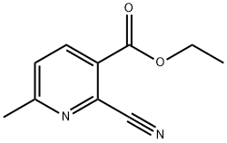 ethyl 2-cyano-6-methylnicotinate 结构式