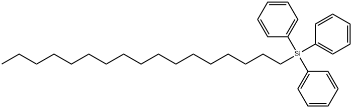 HEPTADECYLTRIPHENYLSILANE 结构式