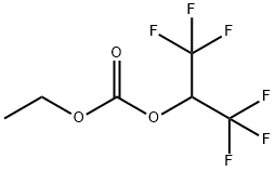 乙基六氟异丙基碳酸酯 结构式
