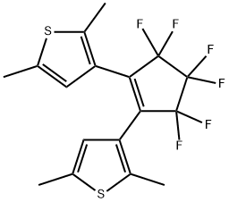 3,3'-(全氟环戊-1-烯-1,2-二基)双(2,5-二甲基噻吩) 结构式