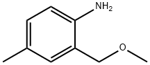 2-(methoxymethyl)-4-methylaniline 结构式